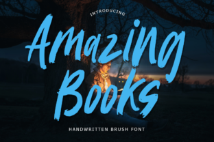 Amazing Books: A Display Font with Editorial Charm