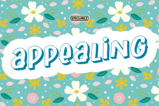 Appealing Font: A Cute and Playful Display Typeface for Digital Projects