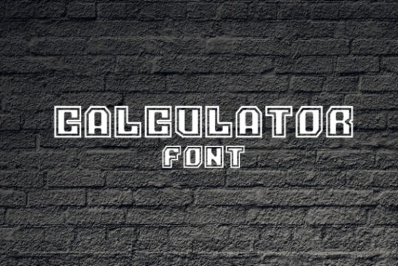 Calculator Font: My Secret Weapon for Readable Display Typography