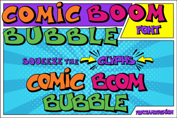 Comic Boom Bubble Font: A Bold Choice for Business Branding