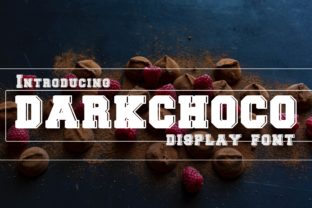 Darkchoco: A Display Font with Real Business Charm