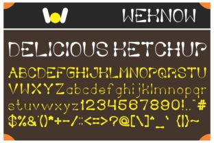 Delicious Ketchup: A Friendly Display Font for Editorial Tone