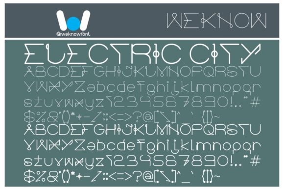 Electric City Font: The Best Way to Give Your Brand Personality