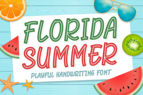 Florida Summer: A Friendly Display Font for Better Branding