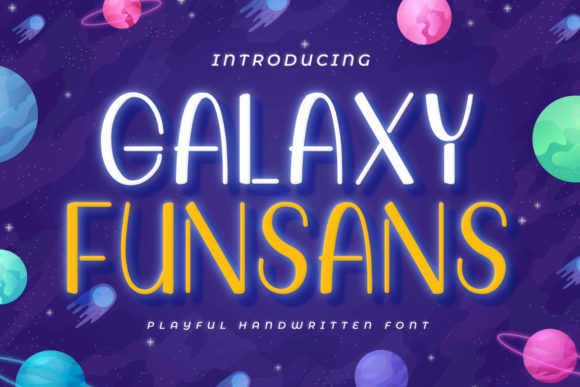 Galaxy Funsans: A Display Font Designed for Digital Visibility