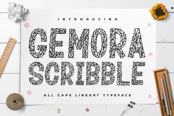 Gemora Scribble: A Friendly Display Font for Digital Design