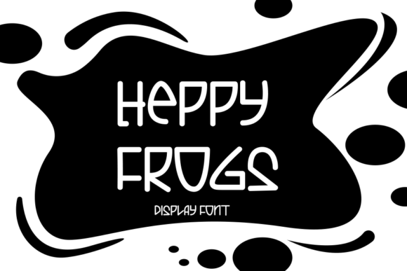 Heppy Frogs: The Playful Modern Font for Creators