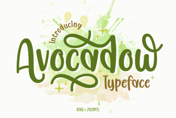Introducing Avocadow: A Display Font for Creative Digital Projects