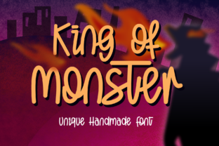 King of Monster: A Friendly Typeface for Digital Expression
