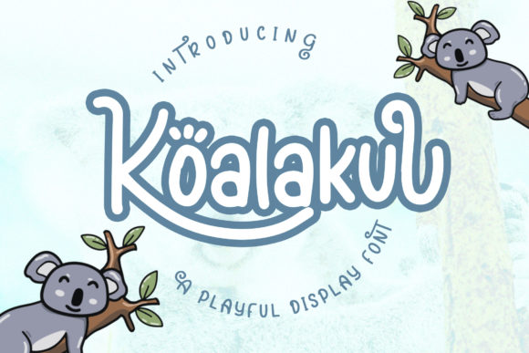 Koalakuu: A Font for Creative Product Makers