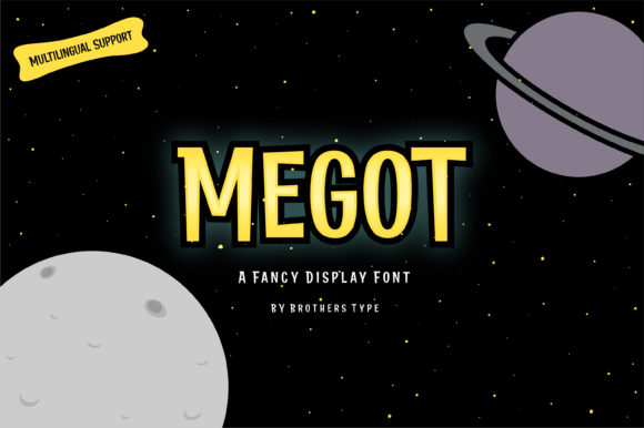 Megot: The Modern Display Font for Digital Design