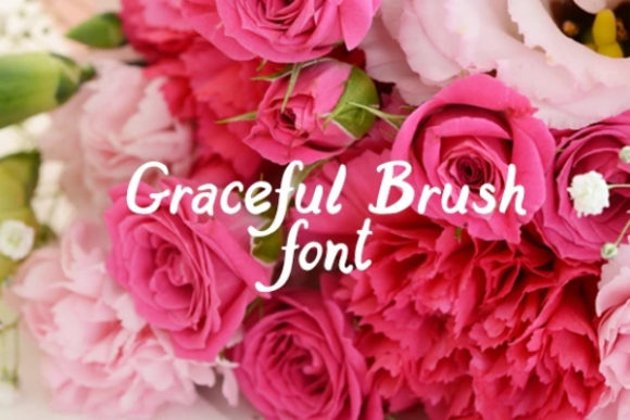 The Graceful Brush Font: A Maker's Creative Companion