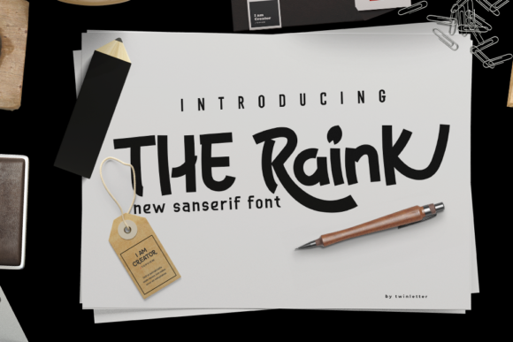 Using The Raink Font to Build a Friendly Business Brand