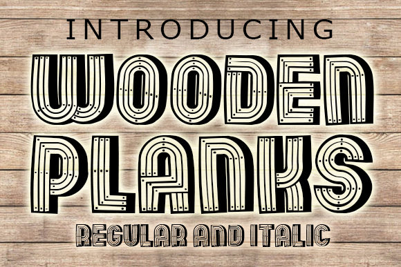 Wooden Planks: An Editorial Font Built to Hold Your Words